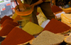 Inezgane - Morocco: market - spices - photo by Sandia