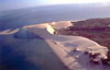 Mozambique / Moambique - ilha do Bazaruto: the dunes from the air - Bazaruto national park / as dunas do ar - Parque Nacional de Bazaruto - photo by F.Rigaud