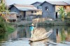 Inle Lake: a fisherman and his village (photo by J.Kaman)