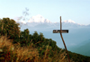 Ghorepani, Parbat district, Dhawalagiri zone, Nepal: climbing to Pun hill / Poon hill - Annapurna region - photo by G.Friedman