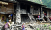 Nepal - Langtang region - typical house in a Tamang village - photo by E.Petitalot