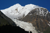 Manang, Gandaki Zone, Nepal: Gangapurna glacier - Annapurna Circuit Trek - photo by M.Wright