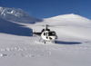 New Zealand - South island: Franz Josef Glacier - helicopter at the top - Westland National Park - photo by Air West Coast