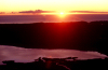 New Zealand - South island - Lake Brunner: sunset- photo by Air West Coast