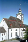 Norway / Norge - Roros (Sr Trndelag): the stone church - Unesco world heritage site (photo by Juraj Kaman)