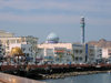 Oman - Muscat: Mosque by the Gulf of Oman - photo by B.Cloutier