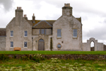 Orkney island - Skara Brae- 17th century mansion house known as Skaill House, 300 meters from theruins of Skara Brae and over looking the Bay of Skaill - Skaill is the