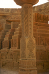 Asia - Pakistan - Chaukundi Tombs, Sindh: tombs within an enclosure - ornate tombs - photo by R.Zafar