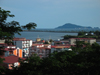 Panama City / Ciudad de Panama: El Chorrillo area - looking towards the Amador causeway and the Pacific entrance of the canal - photo by H.Olarte