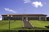 Panama Canal: Panama Canal Authority Administration Building, inaugurated on July 15, 1914, exactly one month previous to the official opening of the Panama Canal - Balboa - photo by H.Olarte