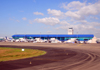 Panama City / Ciudad de Panama: Tocumen International Airport - terminal - airside with aircraft on their ramps - photo by M.Torres