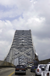 Panama City / Ciudad de Panama: Puente de Las Americas bridge crosses over the Panama Canal, re-joining the North and South American Continents that were split by the Canal - photo by H.Olarte