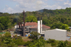 Panama canal: Miraflores - thermal power station - diesel electric Plant - energy production - photo by H.Olarte