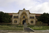 Santiago de Veraguas, Panama: building of the Escuela Normal Juan Demostenes Arosemena, designed by Luigi Caselli - at this school basic school teachers are formed - photo by H.Olarte