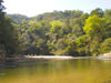 Panama - Chagres National Park: Chagres river at Embera Drua - photo by H.Olarte