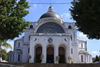 Caacup, department of Cordillera, Paraguay: Basilica of Our Lady of Miracles - faade - baslica de la Virgen de la Inmaculada Concepcin de los Milagros - photo by A.Chang