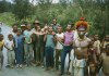 Papua New Guinea - Highlands: parading a snake during a Sing-Sing ceremony (photo by G.Frysinger)