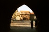 Poland - Krakow / Caracovia / Crakow: the Barbican - Florian gate (photo by J.Kaman)