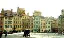 Poland - Warsaw: old town (stare miasto) - market square (photo by Miguel Torres)