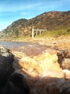 Pulo do Lobo (Mertola, perto da aldeia de Corte Gafo): falls on the Guadiana river - quedas de gua no rio Guadiana - photo by M.Durruti