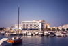 Portugal - Algarve - Faro: the marina and the Naval Museum - a marina / doca de recreio e o Museu da Marinha - photo by M.Durruti