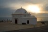 Ericeira, Mafra, Portugal: S.Sebastio chapel - sunset / Capela de S.Sebastio ao fim do dia - photo by M.Torres