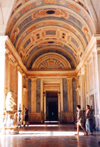 Mafra, Portugal: the royal palace - in the corridors - nos corredores do palcio real - photo by M.Durruti