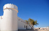 Doha, Qatar: Kuwt / Khoot / Koot fort, 19th century Turkish fortification later used as a prison - east side and Souq Waqif - photo by M.Torres