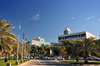 Doha, Qatar: Qatar National Bank and the Ministry of Finance, Al Corniche - photo by M.Torres