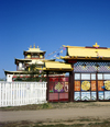 Russia - Involginsk Datsan (Buryatia - Siberian Federal District): Buriat Buddhist monastery / Lamaism (photo by Bernard Cloutier)