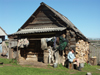 Russia - Udmurtia - Izhevsk: by the wood shed (photo by Paul Artus)