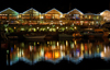 South Africa - Waterfront at night, Cape Town - photo by B.Cain