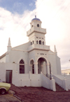 South Africa - Cape Town: modest Mosque - Malay quarter (descendants of Batavian slaves) (photo by M.Torres)