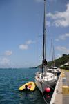 Gustavia, St. Barts / Saint-Barthlemy: yacht Johnny J - Beneteau Oceanis 321 - Gustavia harbour - photo by M.Torres