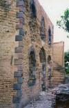 Saint Eustatius / Statia / Sint Eustatius / EUX:  Oranjestad: ruins of the old synagogue (photo by Galen Frysinger)