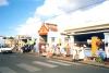 Basseterre: colourful market near the ferry dock (photo by B.Cloutier)