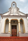 Rio de Ouro plantation / Roa Rio de Ouro - Agostinho Neto, Santo Amaro, Lobata district, So Tom and Prncipe / STP: church of Our Lady of Mount Carmel, patroness of the Carmelite Order / Igreja de Nossa Senhora do Carmo - photo by M.Torres