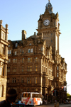 Scotland - Edinburgh: Exterior of the Balmoral Hotel - photo by C.McEachern