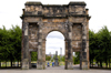 Scotland - Glasgow - Gates to GlasgowGreen, a very large park in city center bordering on the Clyde River - photo by C.McEachern