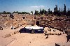 Spain / Espaa - Extremadura - Mrida: arena of the Roman Amphitheatre - Anfiteatro Romano (photo by Miguel Torres)