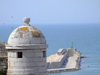 Spain - Peiscola - View from the rock - photo by M.Bergsma