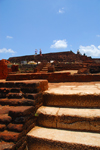 Sigiriya, Central Province, Sri Lanka: at the top - King Kasyapa palace fortress - Unesco World Heritage site - photo by M.Torres