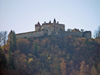 Switzerland / Suisse / Schweiz / Svizzera -  Gruyres: Chateau de Gruyeres, Tour de Chupia-Barba / barbe brle (photo by Christian Roux)