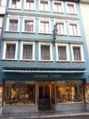 Appenzell - Hauptort (Appenzell Innerrhoden / Rhodes-Intrieures / Appenzell Inner Rhodes): porcelain shop - Hauptgasse / Hermann Brander Glas + Porzellan (photo by Christian Roux)