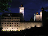 Switzerland - Brig - Valais canton: Stockalperschloss - nocturnal - photo by J.Kaman