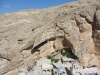 Syria - Maalula / Malula / Maloula / Ma'alula: St Takla's Cave - seen from above - St Thakla - photographer: D.Ediev