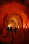 Palmyra / Tadmor, Homs governorate, Syria: inside Qala'at ibn Maan castle - photo by M.Torres / Travel-Images.com