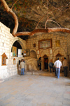 Maaloula - Rif Dimashq governorate, Syria: Mar Taqla - the Saint's cave and chapel - shrine - photo by M.Torres / Travel-Images.com