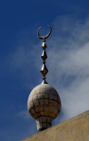 Damascus, Syria: crescent - detail of Al-A'rishah mosque, eastern end of Via Recta, Zaitouna street - photographer: M.Torres