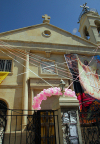 Damascus, Syria: Syriac Orthodox Church - Patriarchate of Antioch - Easter - Bab Touma street - Christian quarter - photo by M.Torres